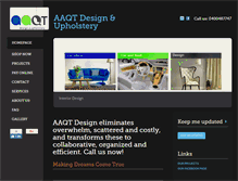 Tablet Screenshot of aaqtdesign.com.au